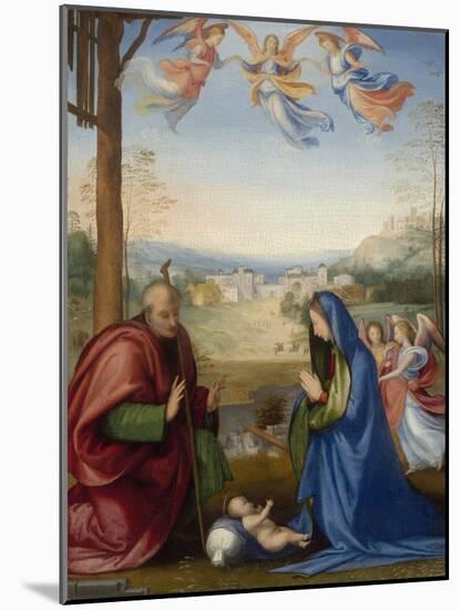 The Nativity, 1504-07-Fra Bartolommeo-Mounted Giclee Print