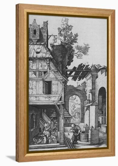 'The Nativity', 1504, (1906)-Albrecht Durer-Framed Premier Image Canvas