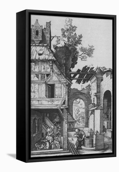 'The Nativity', 1504, (1906)-Albrecht Durer-Framed Premier Image Canvas