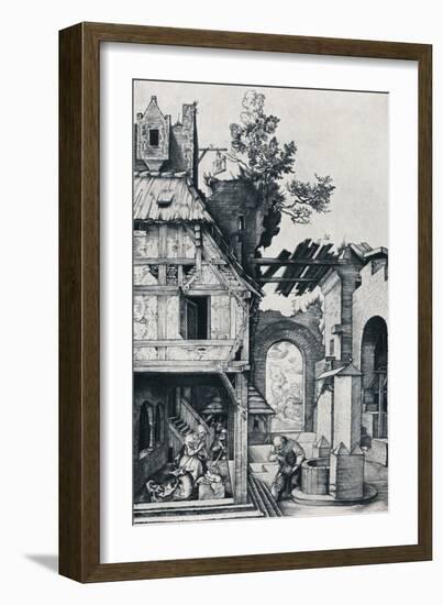 The Nativity, 1504-Albrecht Dürer-Framed Giclee Print