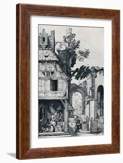 The Nativity, 1504-Albrecht Dürer-Framed Giclee Print