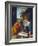 The Nativity, 1523-Lorenzo Lotto-Framed Giclee Print