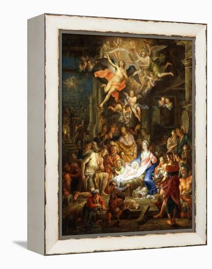 The Nativity, 1741-Franz Christoph Janneck-Framed Premier Image Canvas