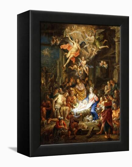 The Nativity, 1741-Franz Christoph Janneck-Framed Premier Image Canvas