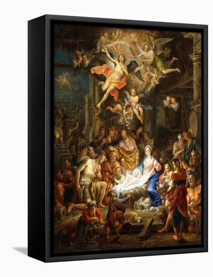 The Nativity, 1741-Franz Christoph Janneck-Framed Premier Image Canvas