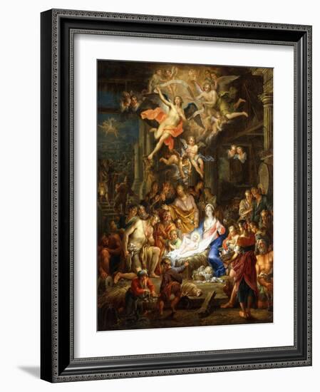 The Nativity, 1741-Franz Christoph Janneck-Framed Premium Giclee Print