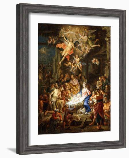 The Nativity, 1741-Franz Christoph Janneck-Framed Giclee Print