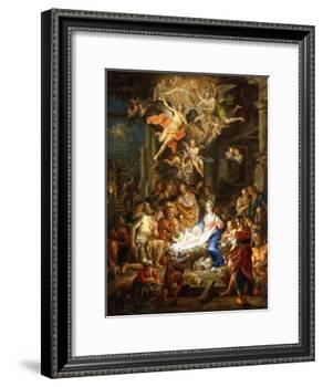 The Nativity, 1741-Franz Christoph Janneck-Framed Giclee Print