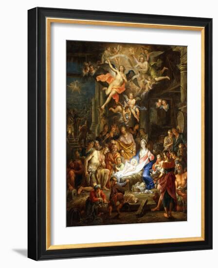 The Nativity, 1741-Franz Christoph Janneck-Framed Giclee Print