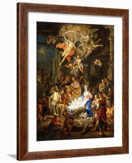 The Nativity, 1741-Franz Christoph Janneck-Framed Giclee Print