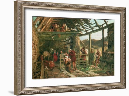 The Nativity, 1872-William Bell Scott-Framed Giclee Print