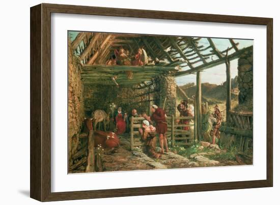 The Nativity, 1872-William Bell Scott-Framed Giclee Print