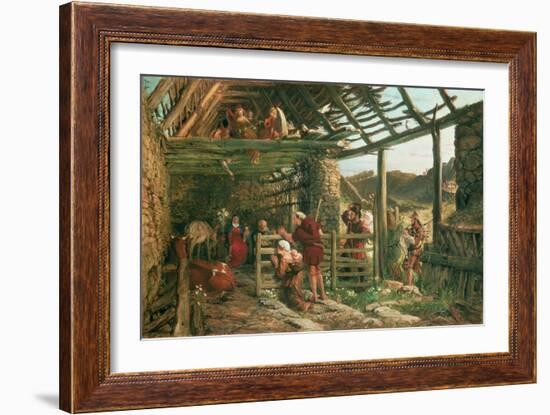 The Nativity, 1872-William Bell Scott-Framed Giclee Print