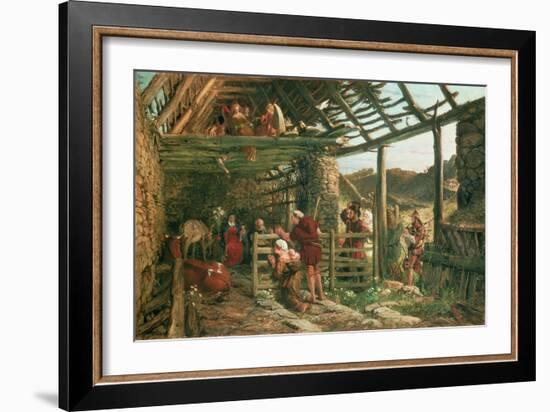 The Nativity, 1872-William Bell Scott-Framed Giclee Print