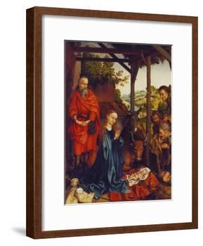 The Nativity, about 1480-Martin Schongauer-Framed Giclee Print