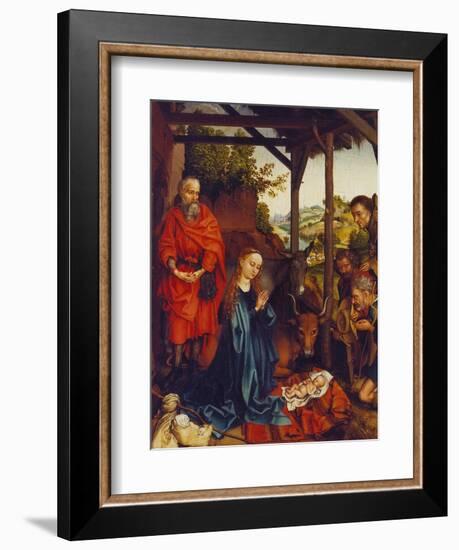 The Nativity, about 1480-Martin Schongauer-Framed Giclee Print