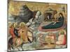 The Nativity and Other Episodes from the Childhood of Christ-Pietro Da Rimini-Mounted Giclee Print