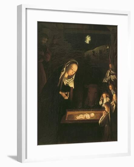 The Nativity at Night-Geertgen tot Sint Jans-Framed Giclee Print