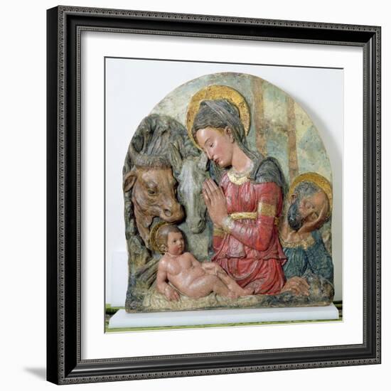 The Nativity, C.1460-Donatello-Framed Giclee Print