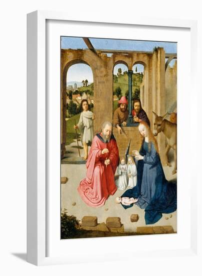 The Nativity, c.1482-Gerard David-Framed Giclee Print