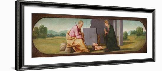The Nativity, C.1503-Mariotto Albertinelli-Framed Giclee Print
