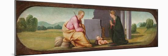 The Nativity, C.1503-Mariotto Albertinelli-Mounted Giclee Print