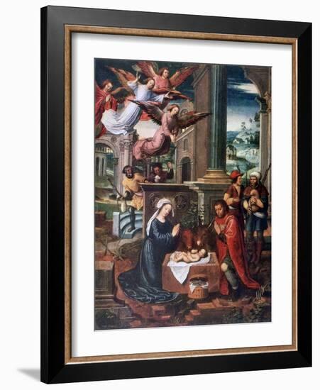 The Nativity, C1500-1550-Ambrosius Benson-Framed Giclee Print