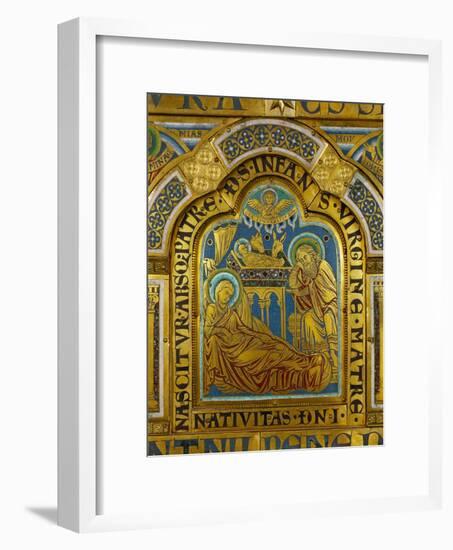 The Nativity, from the Verdun Altar-Nicholas of Verdun-Framed Giclee Print