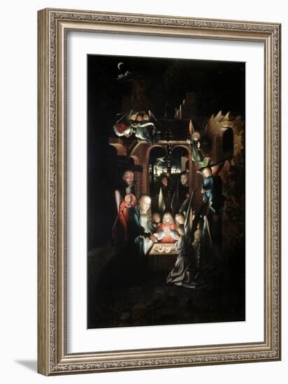The Nativity of Christ (The Holy Night), Early 16th Century-Jan Joest-Framed Giclee Print