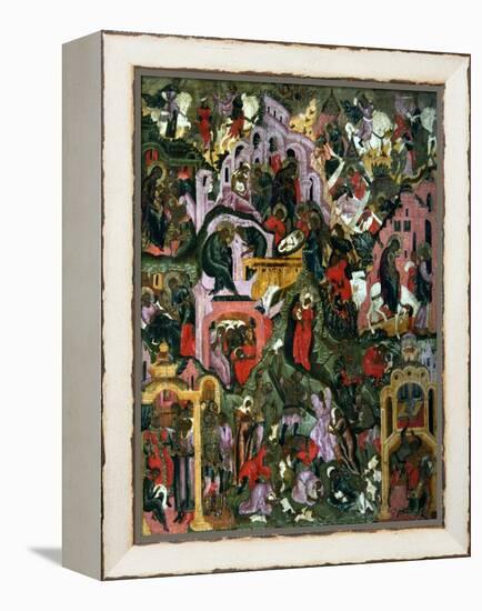 The Nativity of Christ (The Holy Night), Second Half of the 17th C-null-Framed Premier Image Canvas