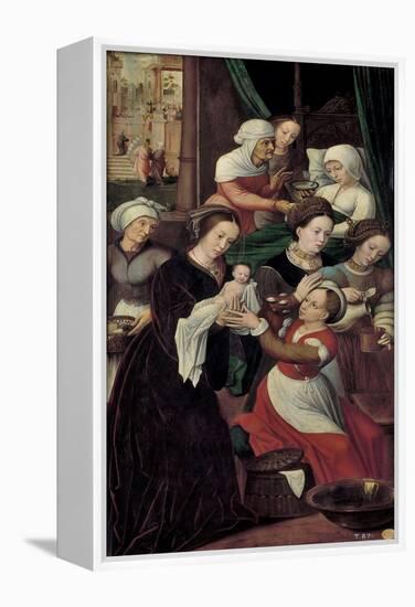 The Nativity of the Virgin Mary-Ambrosius Benson-Framed Premier Image Canvas