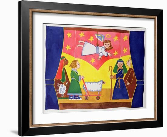 The Nativity Play-Cathy Baxter-Framed Giclee Print