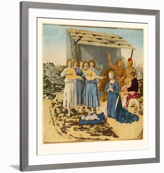The Nativity-Piero della Francesca-Framed Collectable Print