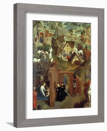 The Nativity-Hans Memling-Framed Giclee Print