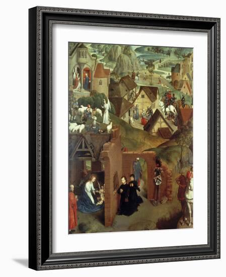 The Nativity-Hans Memling-Framed Giclee Print