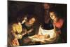 The Nativity-Gerrit van Honthorst-Mounted Giclee Print