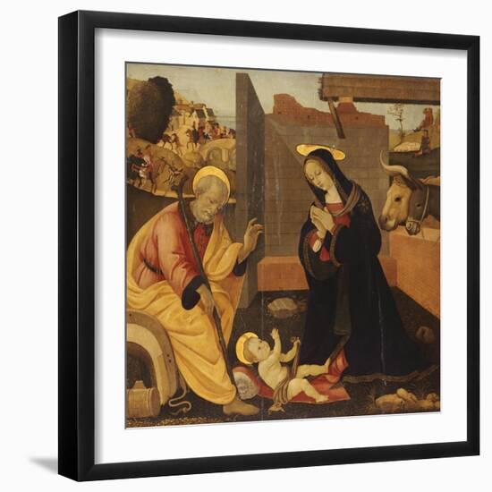 The Nativity-Fillippino Lippi-Framed Giclee Print