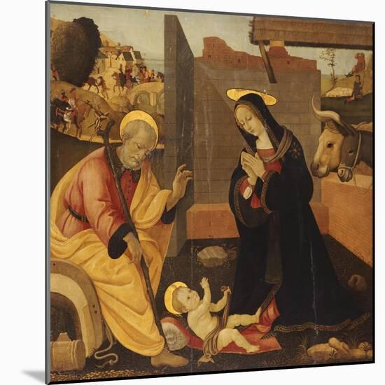 The Nativity-Fillippino Lippi-Mounted Giclee Print