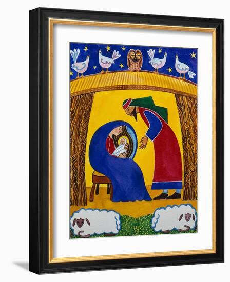 The Nativity-Cathy Baxter-Framed Giclee Print