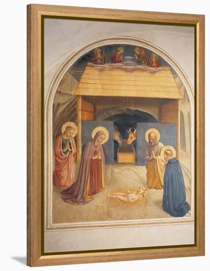 The Nativity-Fra Angelico-Framed Premier Image Canvas