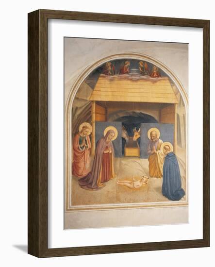 The Nativity-Fra Angelico-Framed Giclee Print