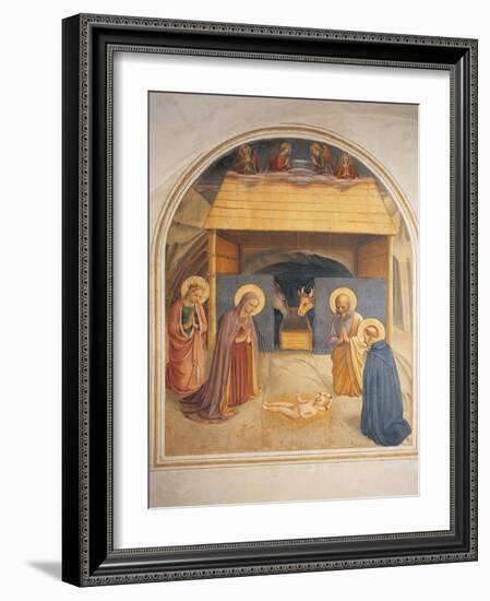 The Nativity-Fra Angelico-Framed Giclee Print
