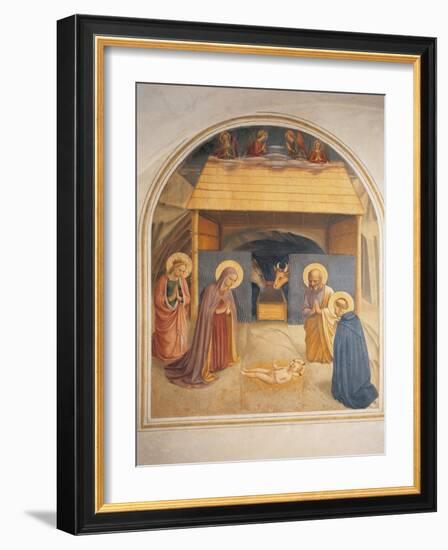 The Nativity-Fra Angelico-Framed Giclee Print