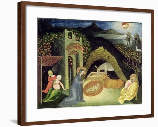 The Nativity-Giovanni di Paolo-Framed Giclee Print