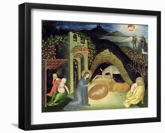 The Nativity-Giovanni di Paolo-Framed Giclee Print