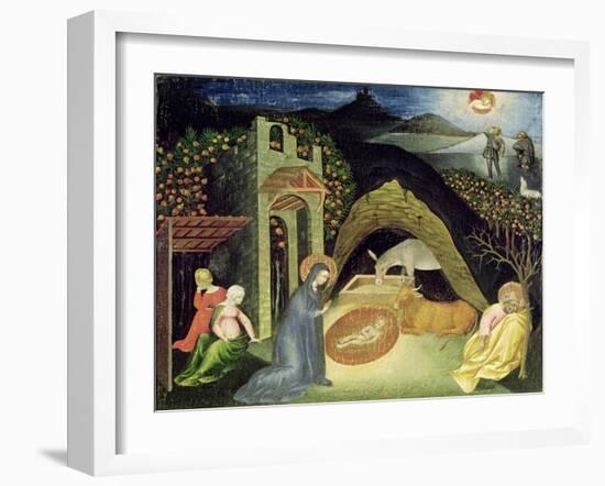 The Nativity-Giovanni di Paolo-Framed Giclee Print