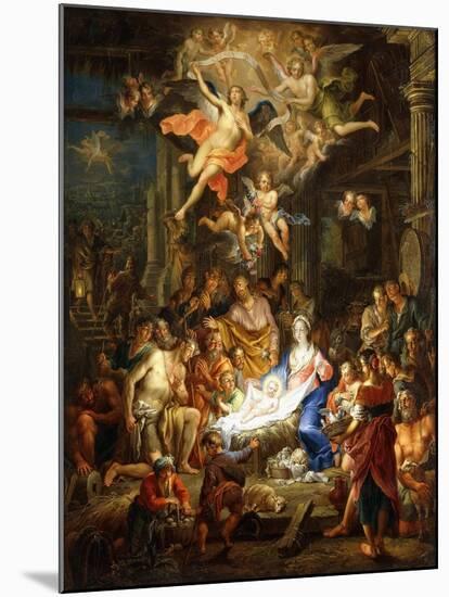 The Nativity-Frans Christoph Janneck-Mounted Giclee Print