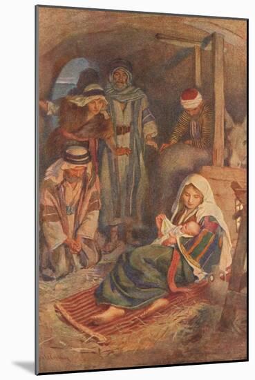 The Nativity-Harold Copping-Mounted Giclee Print