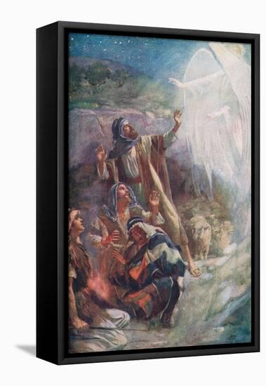 The Nativity-Harold Copping-Framed Premier Image Canvas