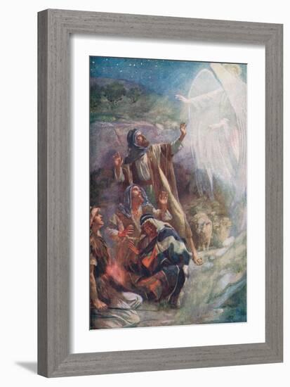 The Nativity-Harold Copping-Framed Giclee Print